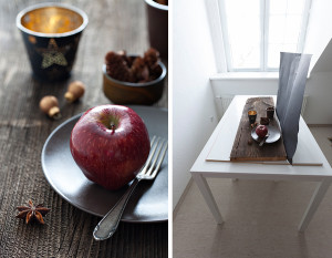 Foodfotografie Aufnahme mit Abschatter