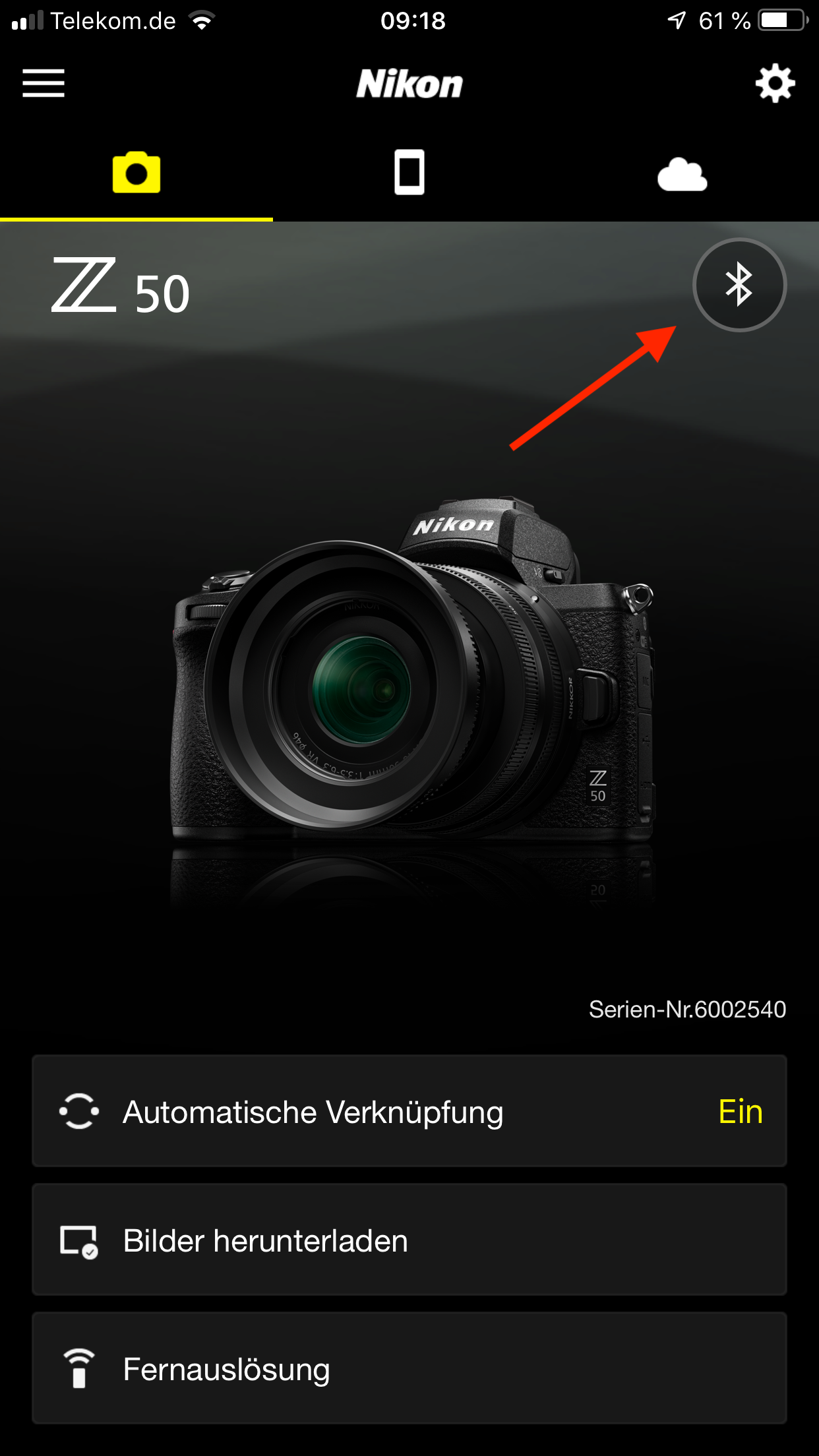 So verbinden Sie Ihre Nikon mit der Nikon SnapbridgeApp fotoespresso